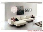 Bố trí ghế sofa thu hút vượng khí - V.D.1